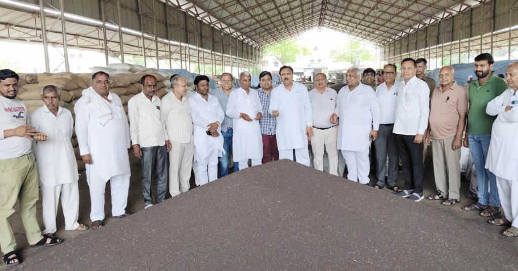 Despite Ongoing Government Procurement of Wheat and Mustard in Haryana Mandis Lack Even Basic Procurement Facilities Bajrang Garg